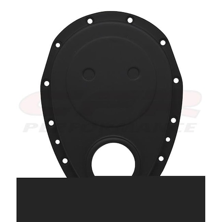 Cfr Performance CFR HZ-6010-PBK Aluminum Chevy Sb 283-305-327-350-400 Timing Chain Cover - Black HZ-6010-PBK